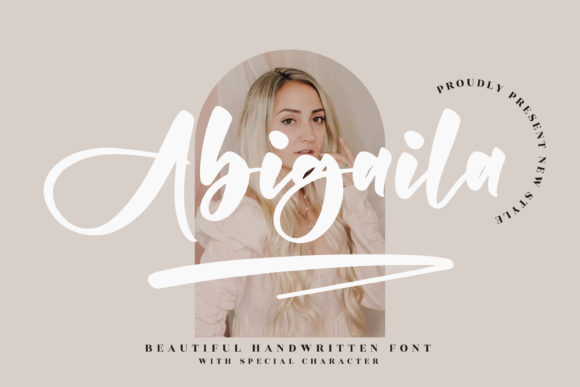 Abigaila: A Timeless Script Handwritten Font for Editorial Design