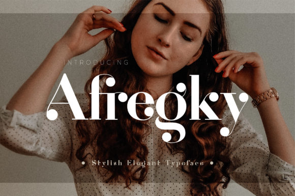 Afregky Font Review: Elegant Serif for Branding