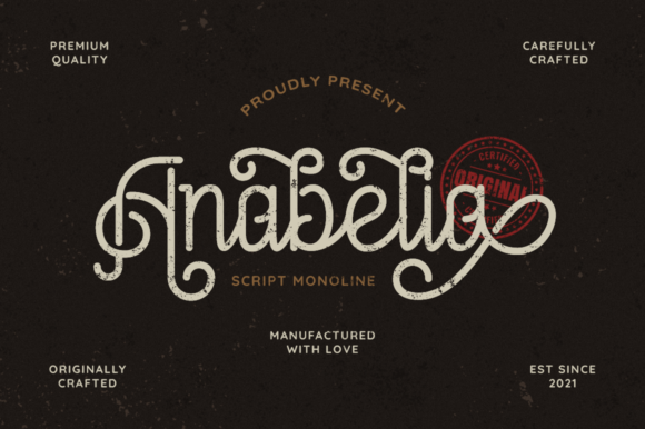 Anabelia: A Delicate Script Handwritten Font for Editorial Design