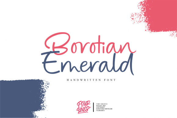 Borotian Emerald Font for Elegant Branding