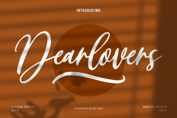 Dearlovers Font: The Sweet Script for Campaigns