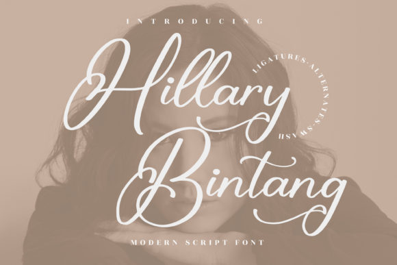 Designing Luxury Web Headers with Hillary Bintang Typeface