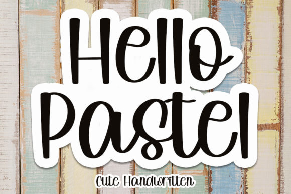 Hello Pastel: A Charming Script Handwritten Font Review