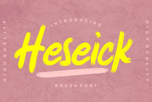 Heseick Font Review: A Vintage Script for Authentic Branding