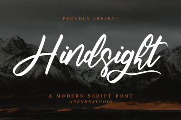 Hindsight: A Delicate Script Handwritten Font for Editors