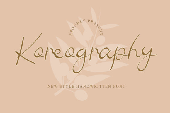 Koreography: The Charming Script Handwritten Font for Makers