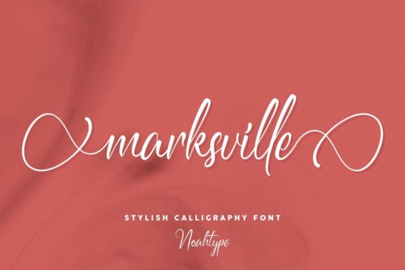 Marksville: A Charming Script Handwritten Font for Makers