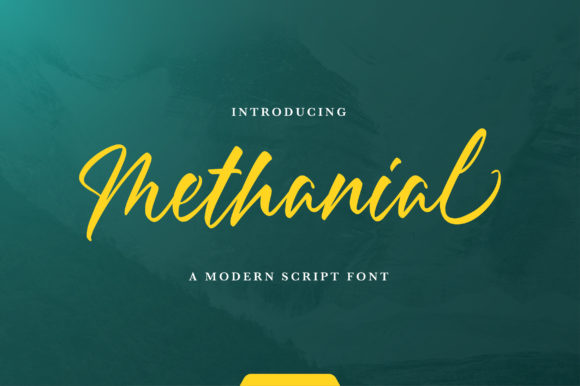 Methanial: The Elegant Script Font for Scroll-Stopping Designs