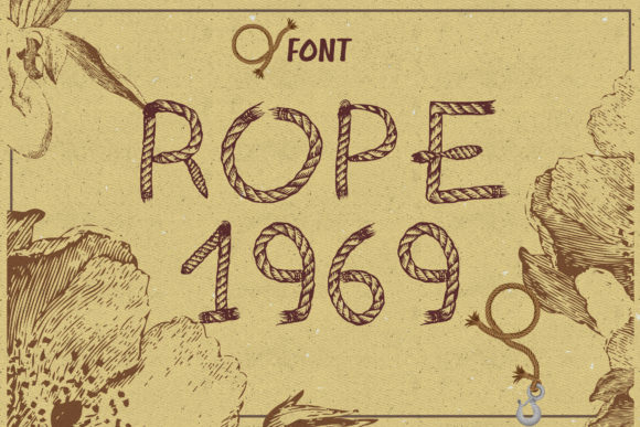 Rope 1969: The Nautical Typeface for Scroll-Stopping Design