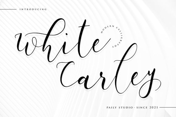 White Carley: A Timeless Script Handwritten Font for Editorial Design